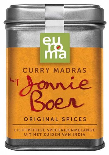 Jonnie Boer original spices, Curry Madras