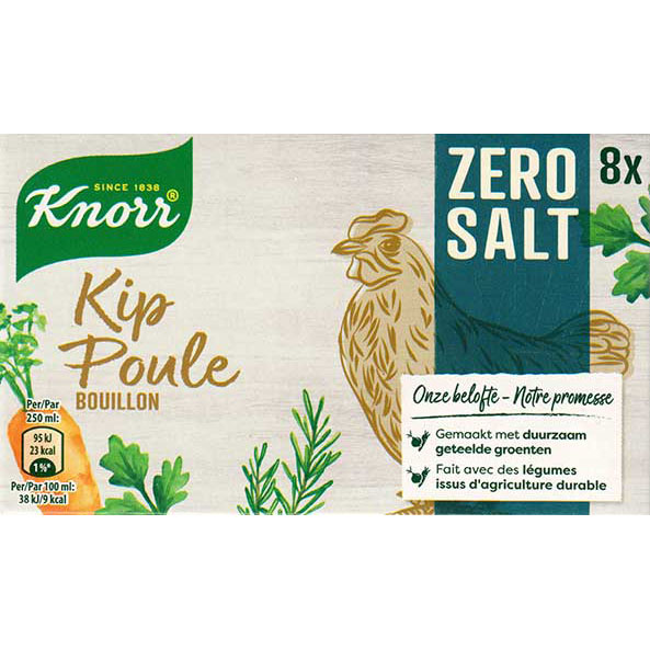 Knorr Kip Bouillon Zero Salt